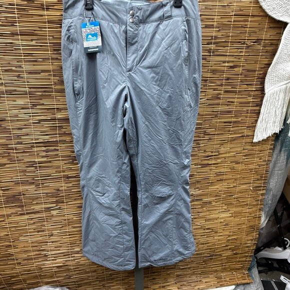 Columbia Plus Size Modern Mountain 2.0 Waterproof Pants Grey Ash 1X - Picture 2 of 3